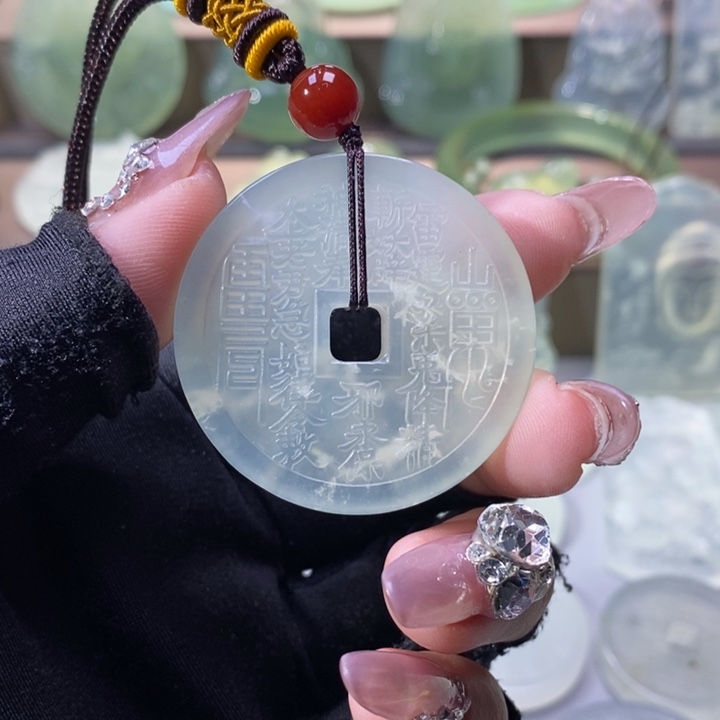 岫玉吊坠未镶嵌吊坠