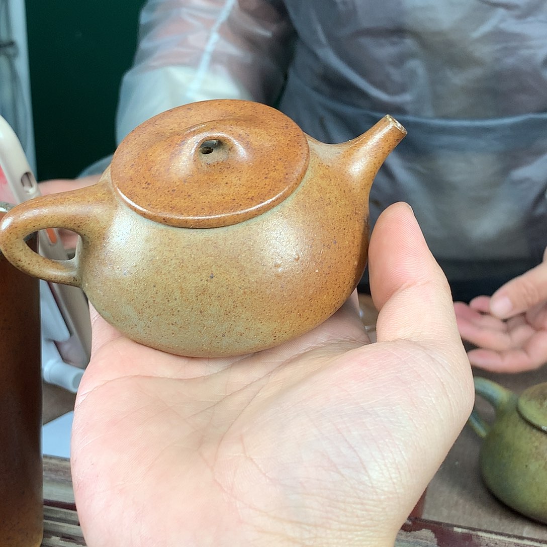 紫砂茶壶纯自然柴烧