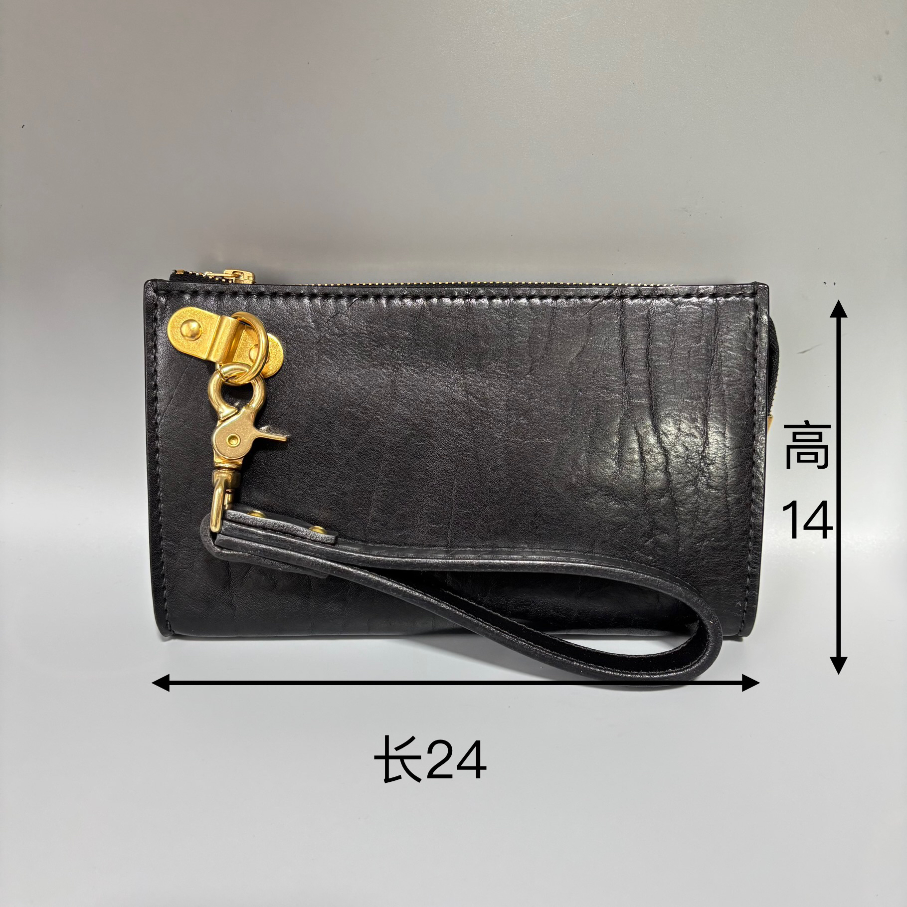 男士包纯皮手工缝制厚料牛皮，结实耐用里外纯皮经典大气