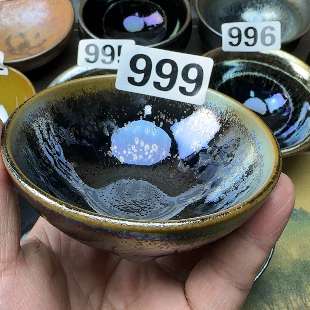 茶盏建盏杯主人杯龙窑柴烧