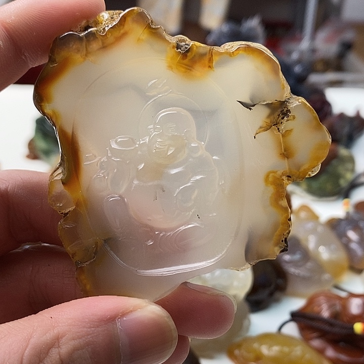 未镶嵌颈饰玛瑙/玉髓