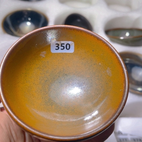 茶盏原矿原釉柴烧建盏