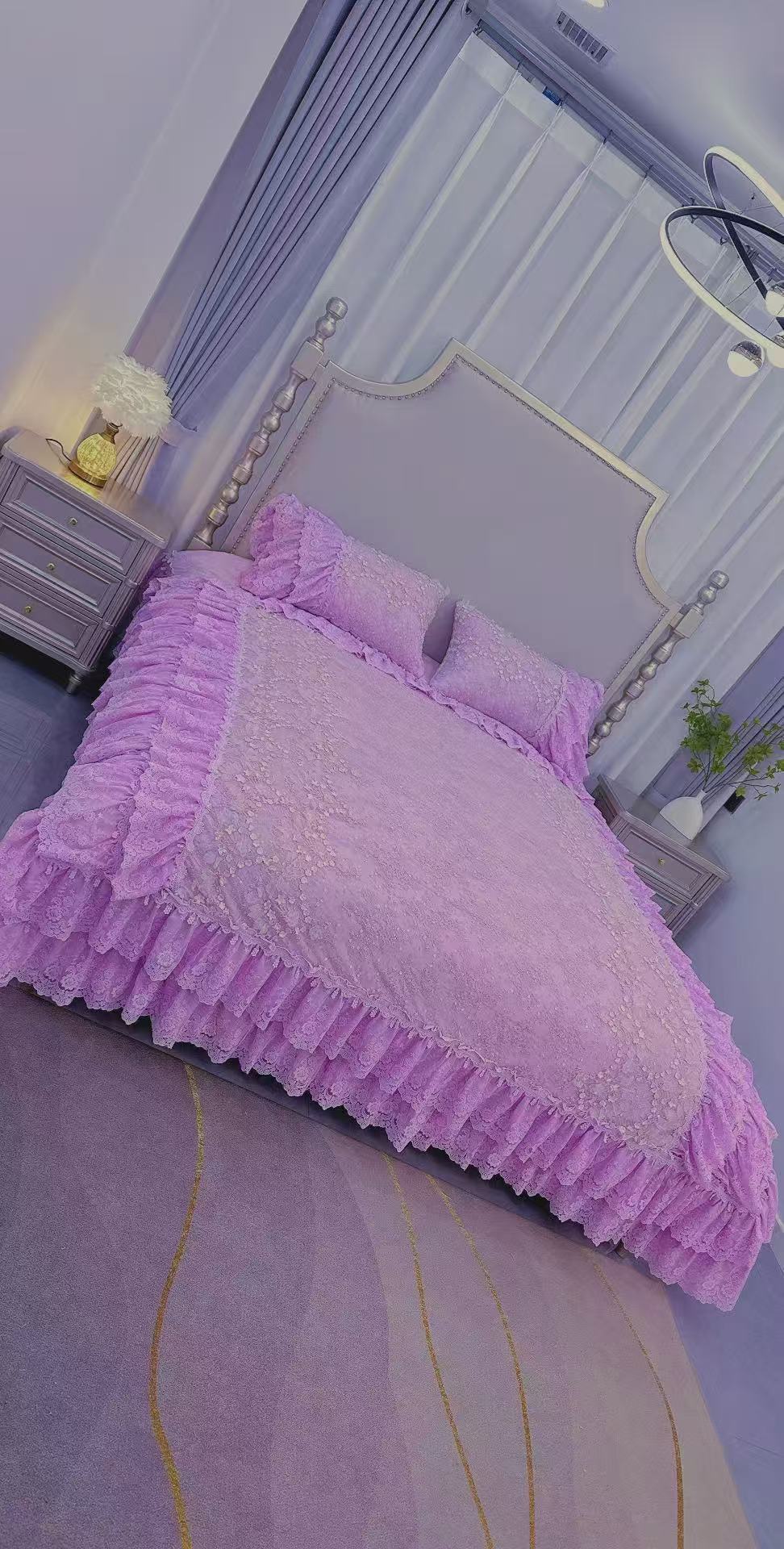 星光莫代尔重工四件套设计师款韩式时尚