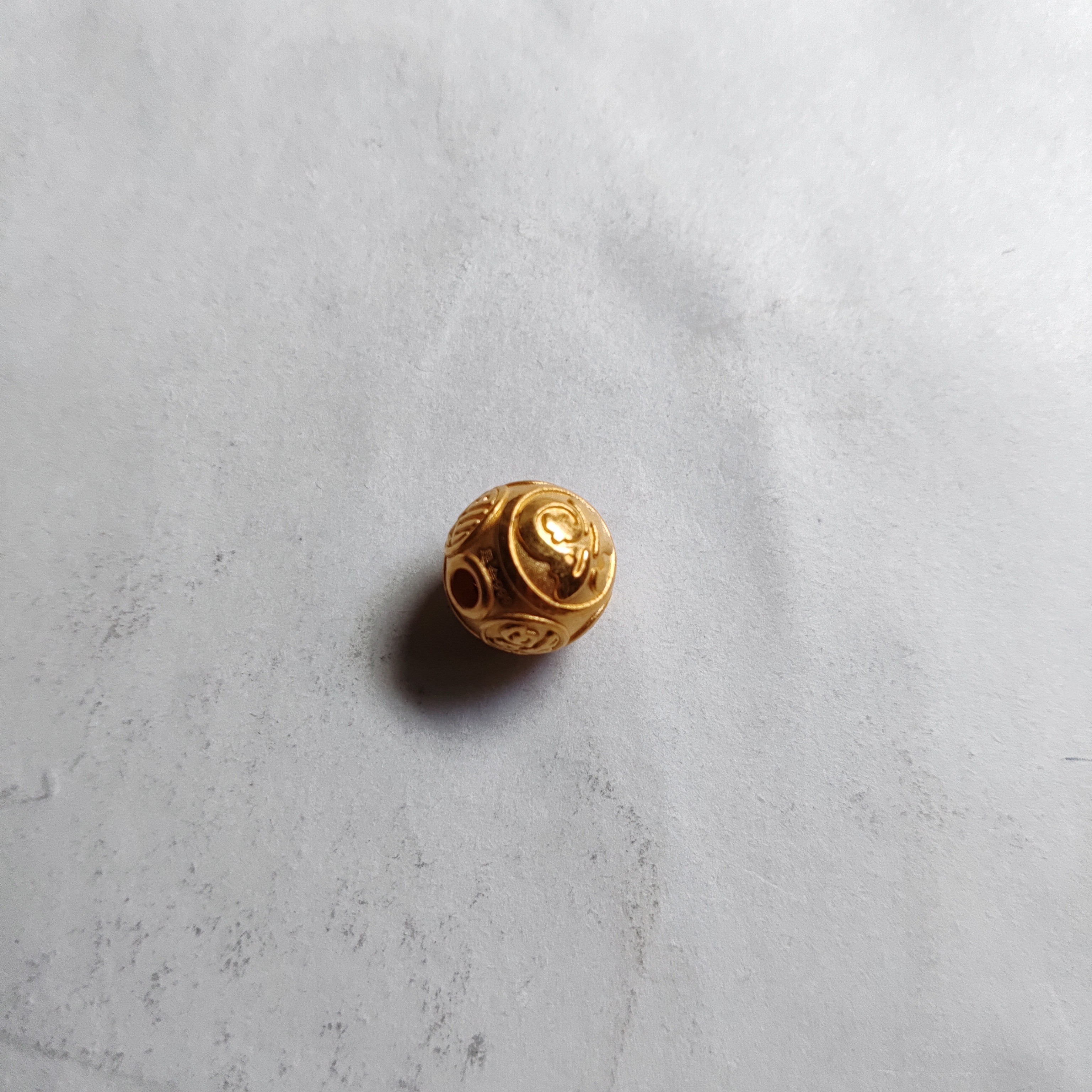 金元宝足金999貔貅珠子首饰