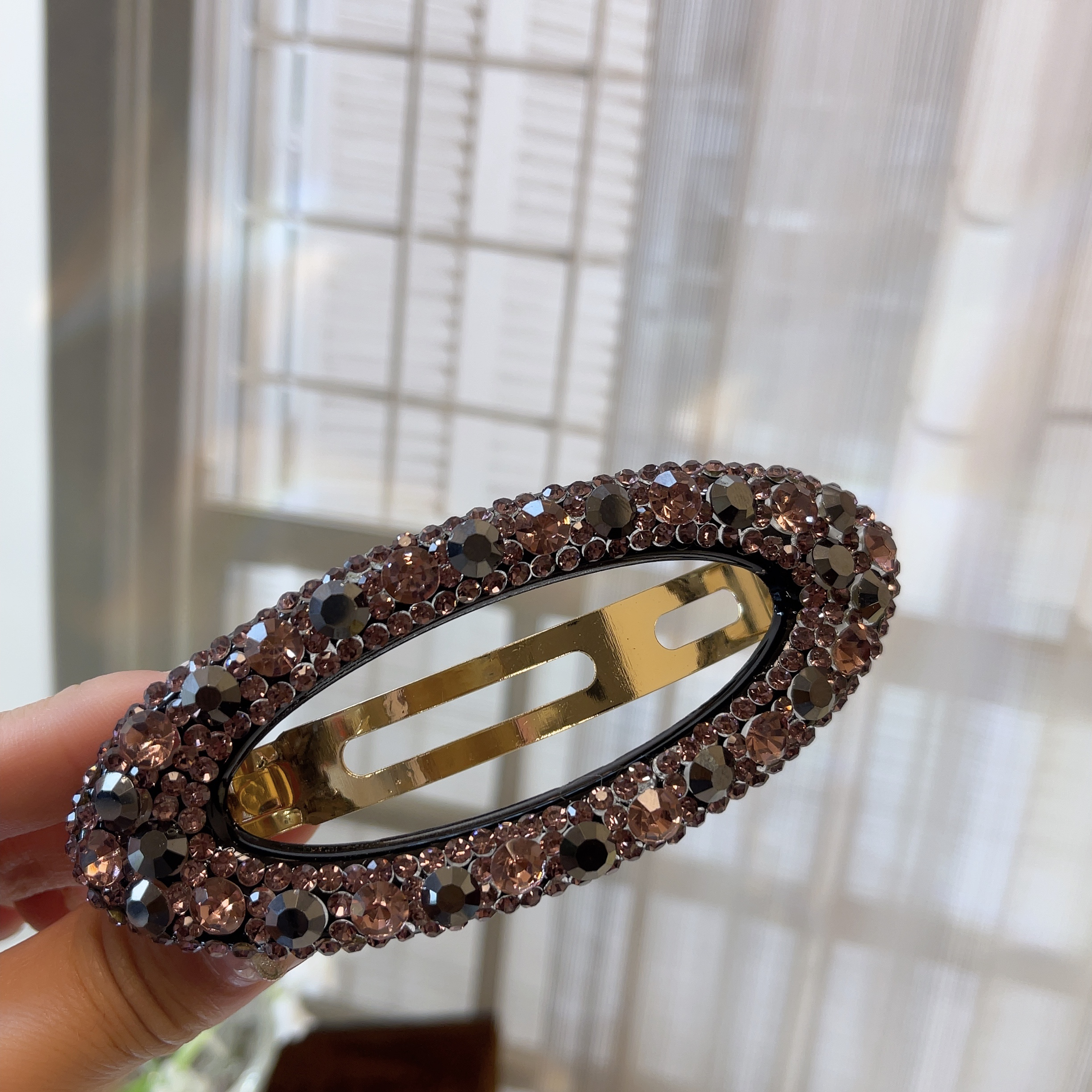 W330韩系轻奢简约气质优雅弹簧夹