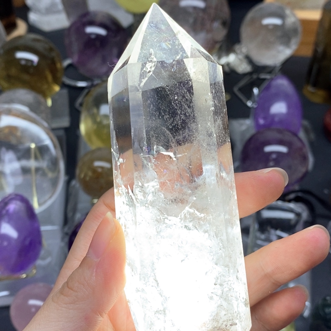 未镶嵌水晶珠宝半成品