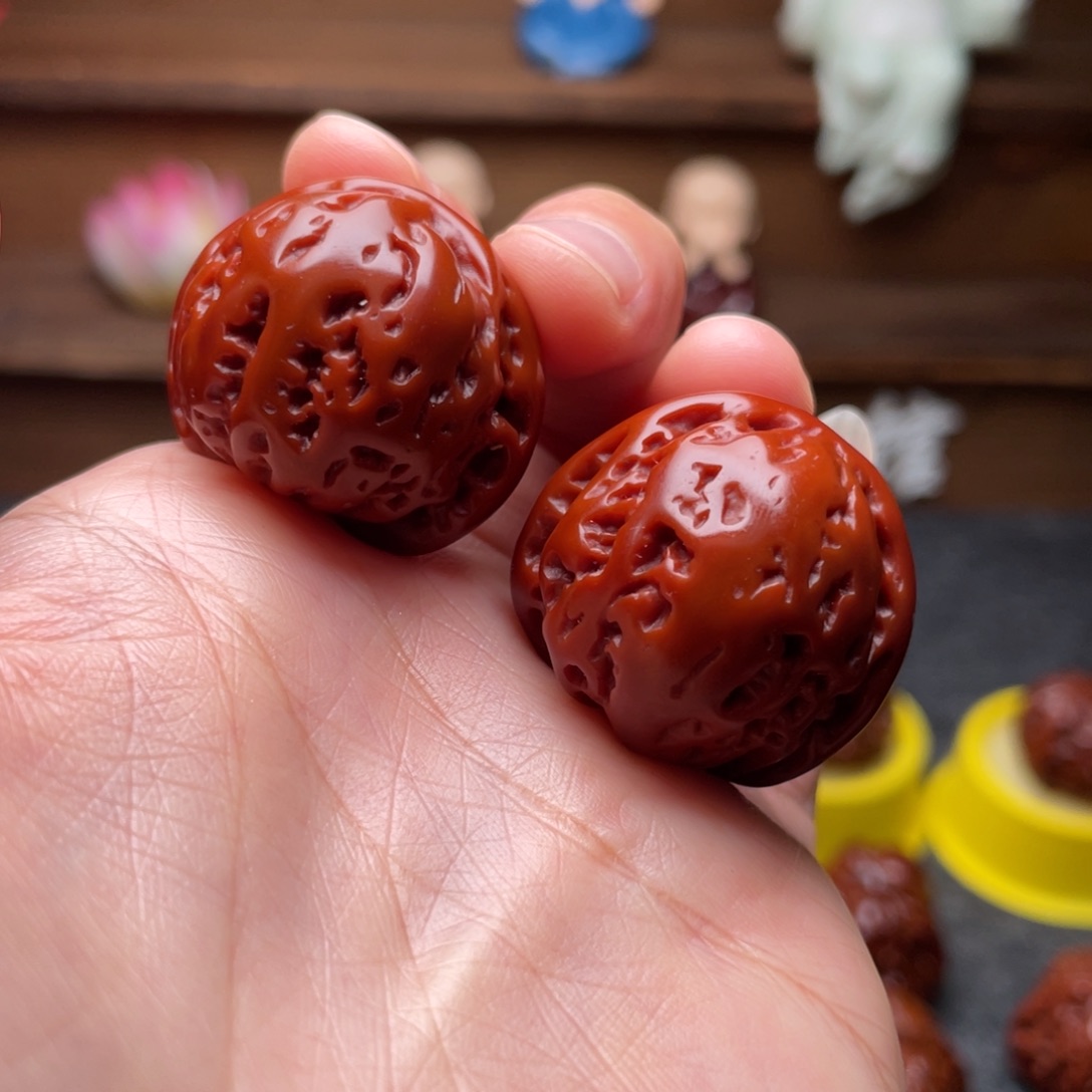 吊坠文玩核桃文玩核桃 手把件 百年 30