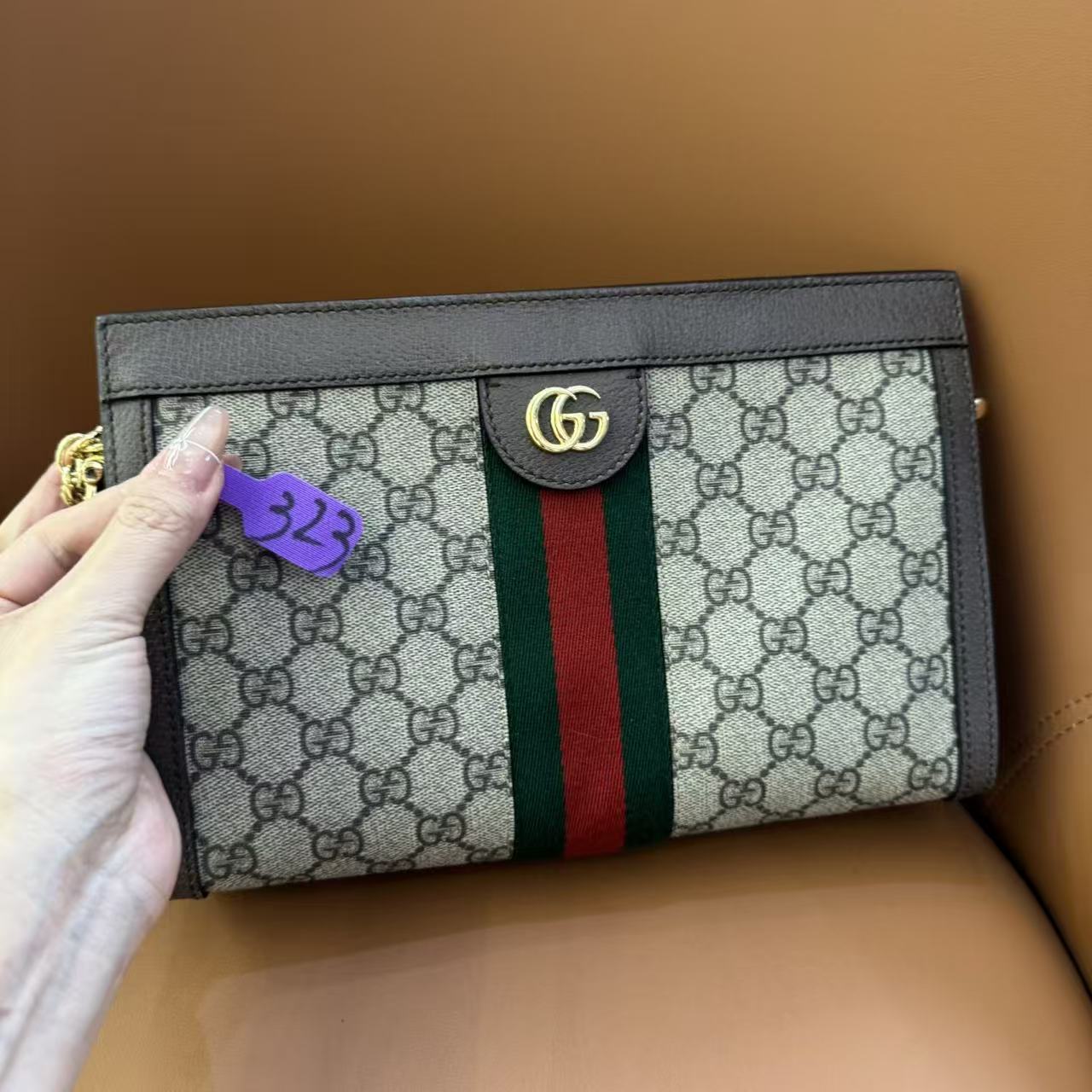 95新 GUCCI/古驰 323/二奢包包