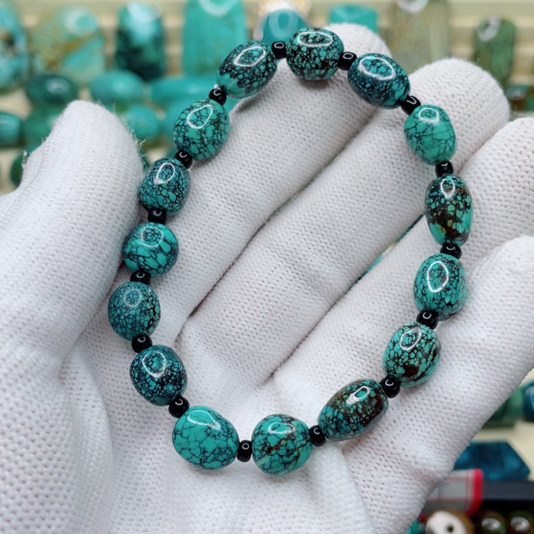 绿松石珠宝奇石未镶嵌