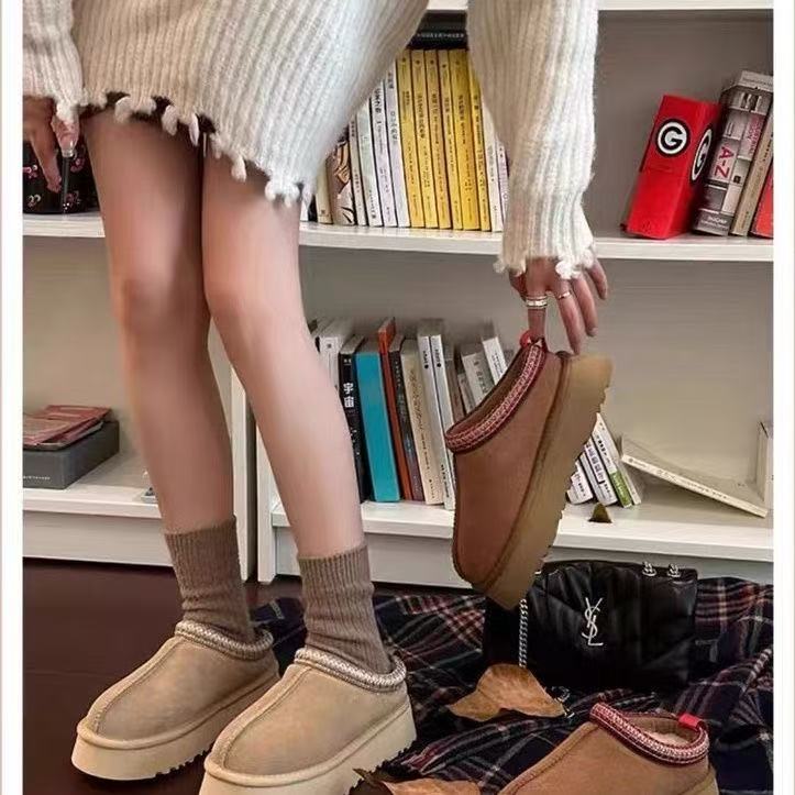 《民族风合集》桑坡雪地靴羊皮毛一体新款保暖秋冬必备