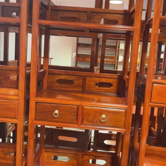 扫***僧端景台紫檀木类尾款