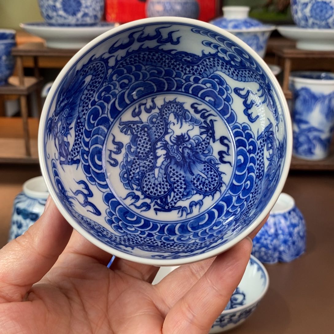 景德镇陶瓷手工手绘