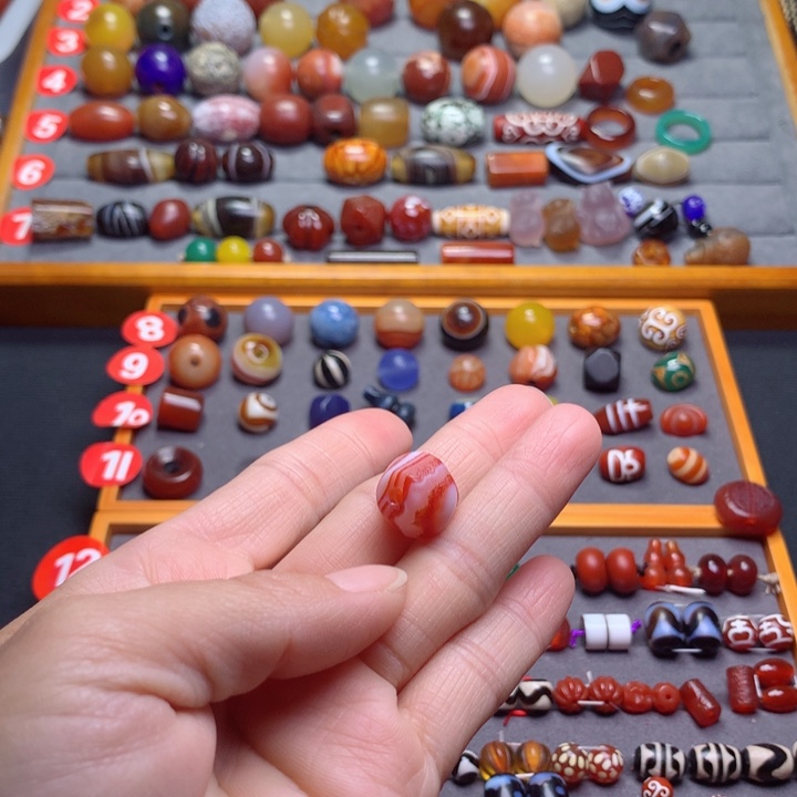 玛瑙/玉髓颈饰未镶嵌可*