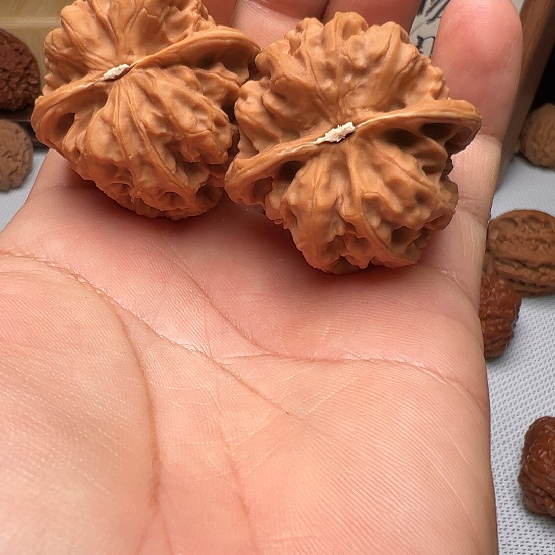 凡***凯文玩核桃把件玉柱