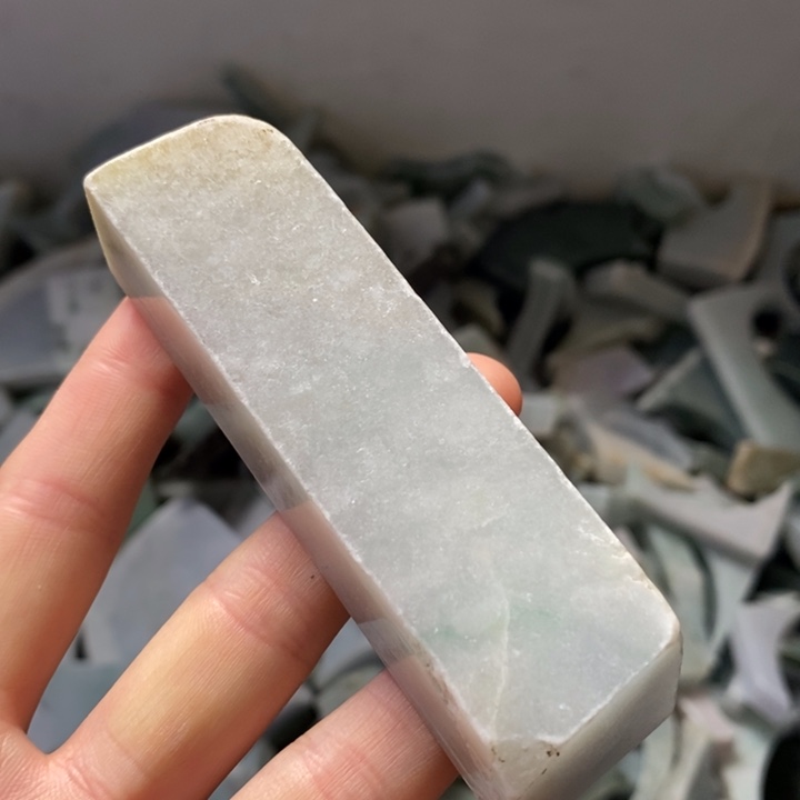 翡翠裸石翡翠边角料