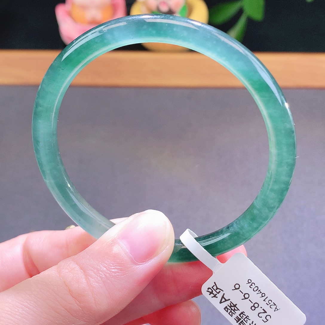 翡翠未镶嵌手镯天然翡翠