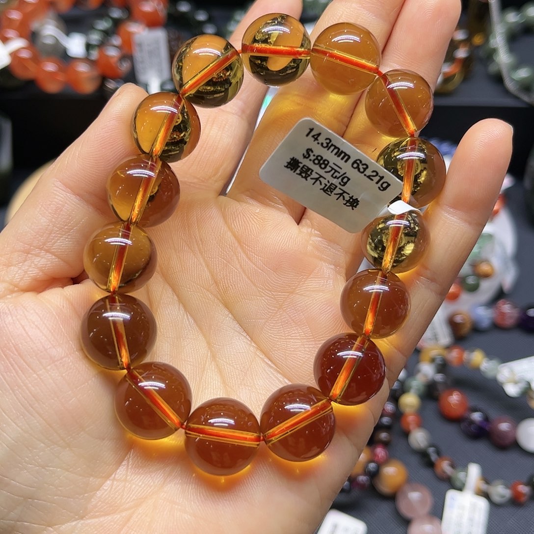 水晶手链未镶嵌天然水晶