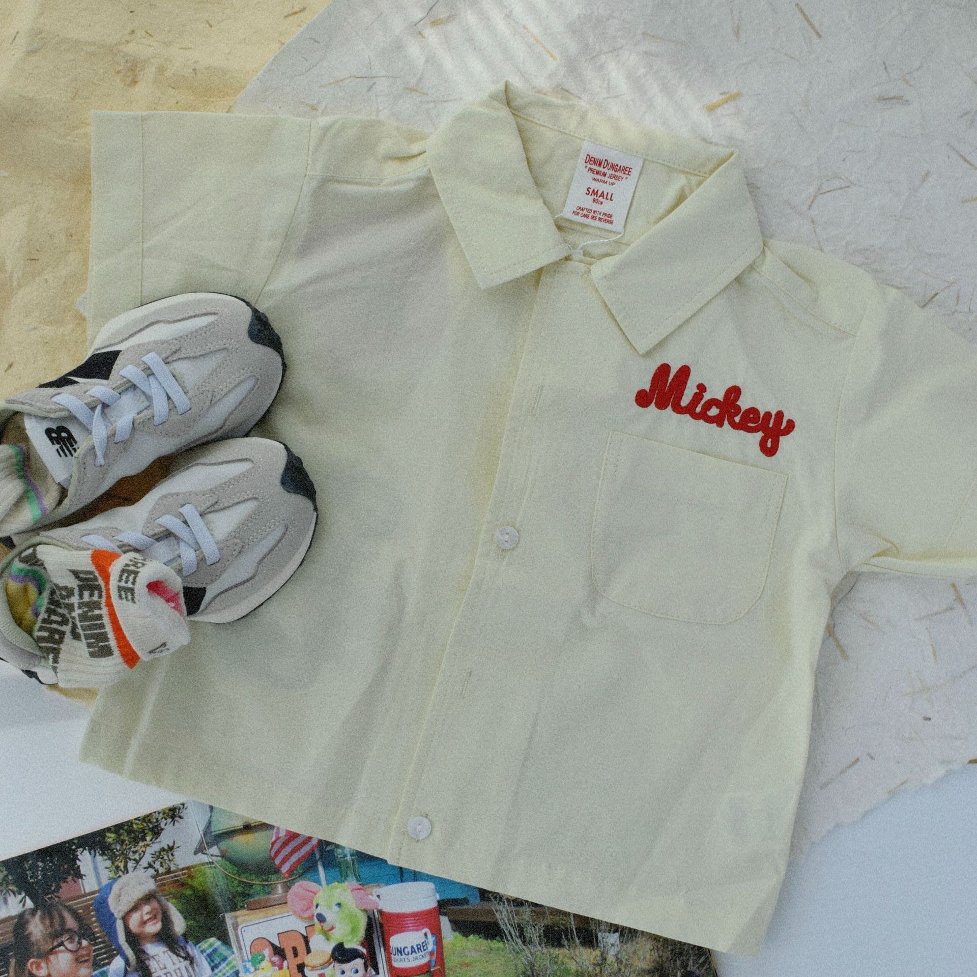 现货 DD童装 胖老鼠 夏季衬衫