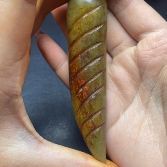 和田玉（糖玉）挂件未镶嵌