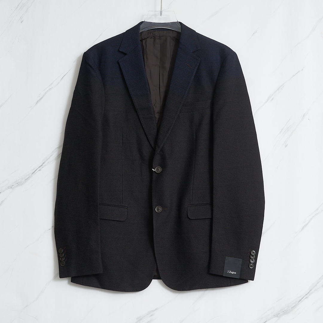 ZEGNA男士渐变千鸟格西装/YZ00070【YZ00101】