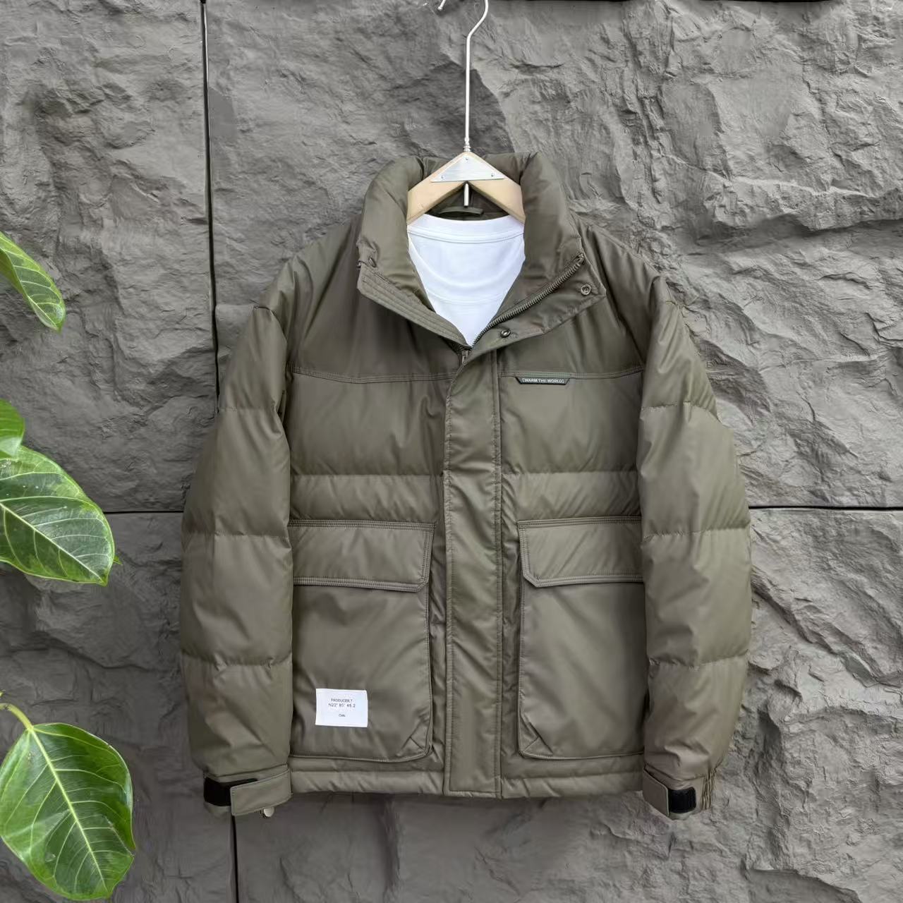 【国标羽绒服】2025新款男士休闲立领羽绒外套#2307