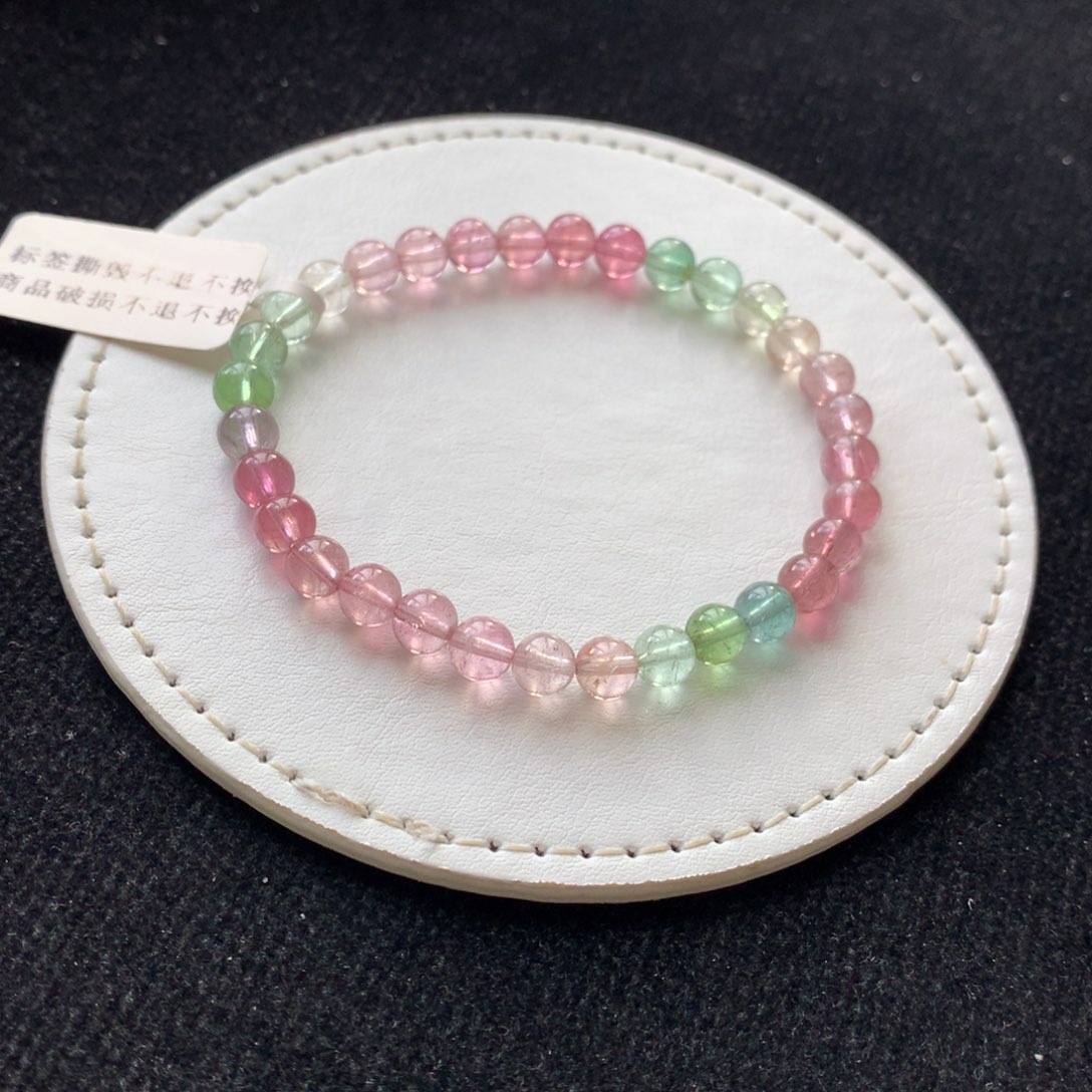 未镶嵌手链碧玺碧玺