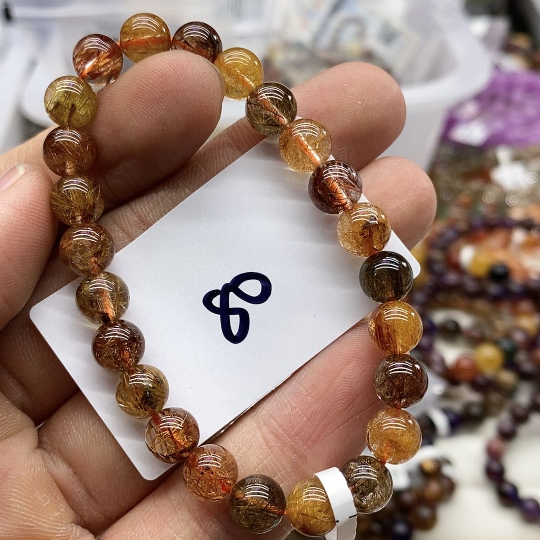 水晶手链未镶嵌天然