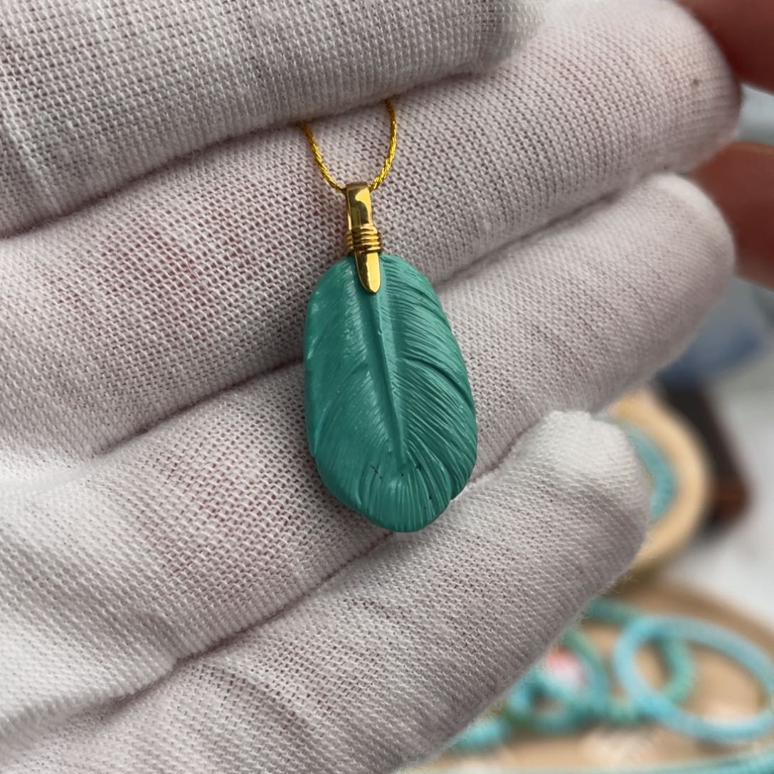 绿松石手链未镶嵌金枝玉叶