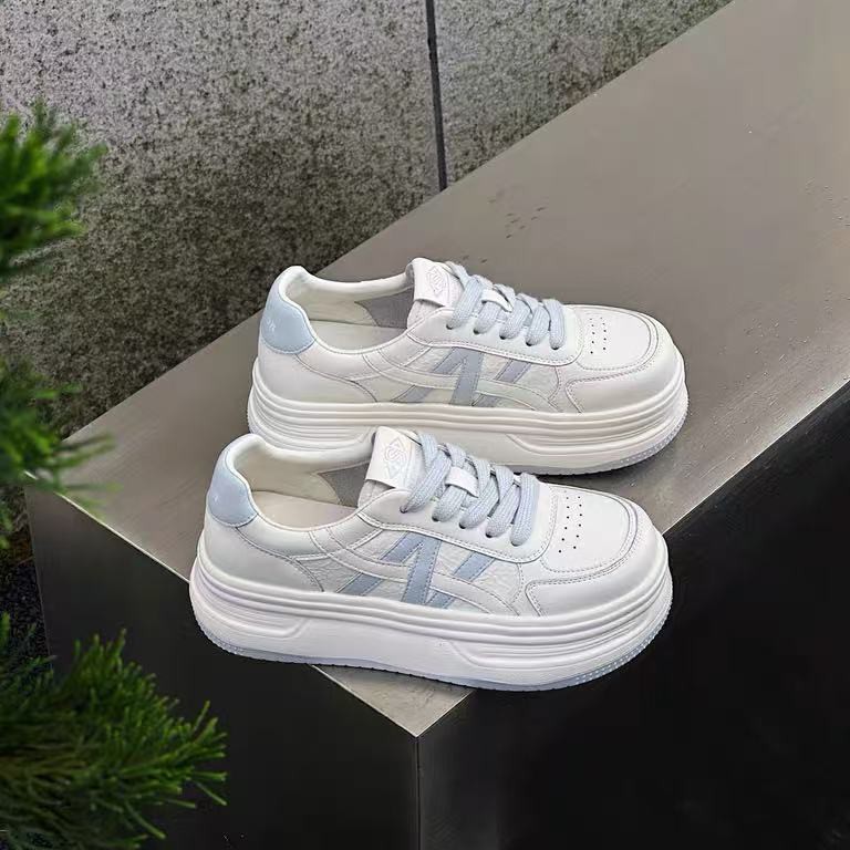 冰冰大码女鞋（40-43码）厚底小白鞋单鞋8703