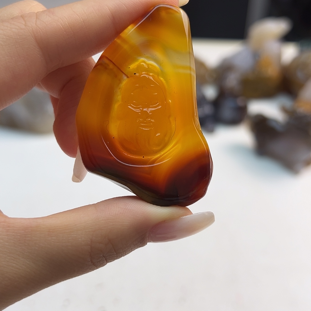 玛瑙/玉髓未镶嵌颈饰