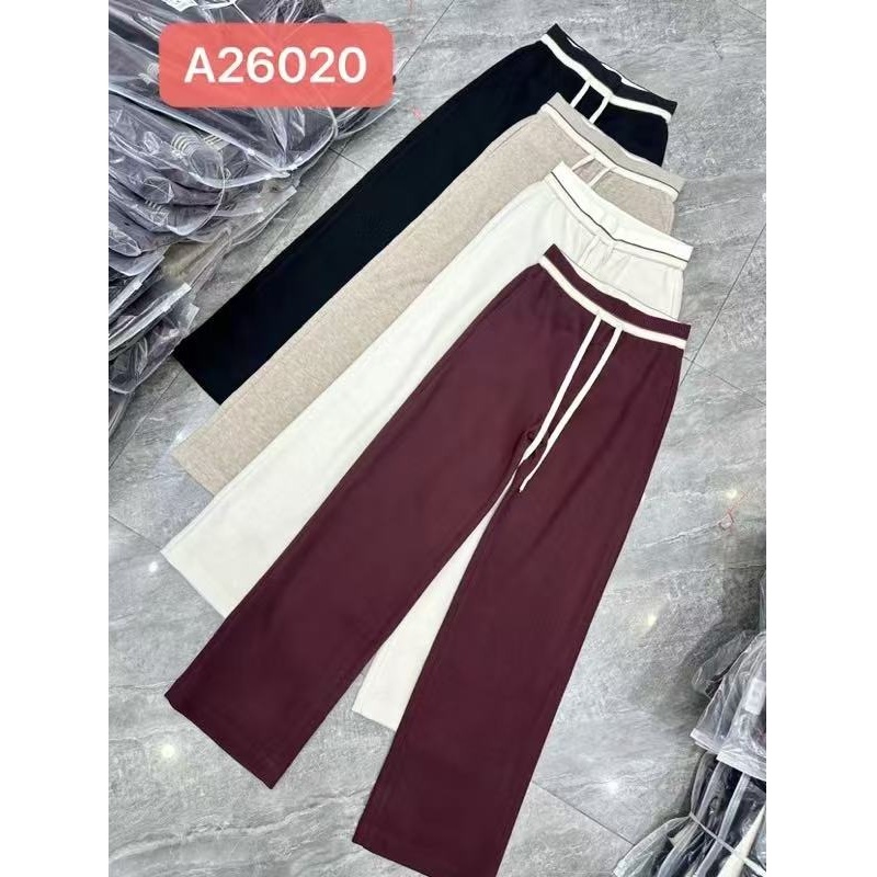 【南油玲姐】燕麦色新款休闲裤A26020