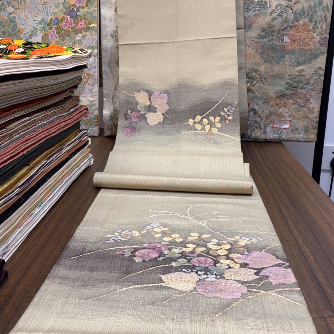 织绣西阵织带子唐锦