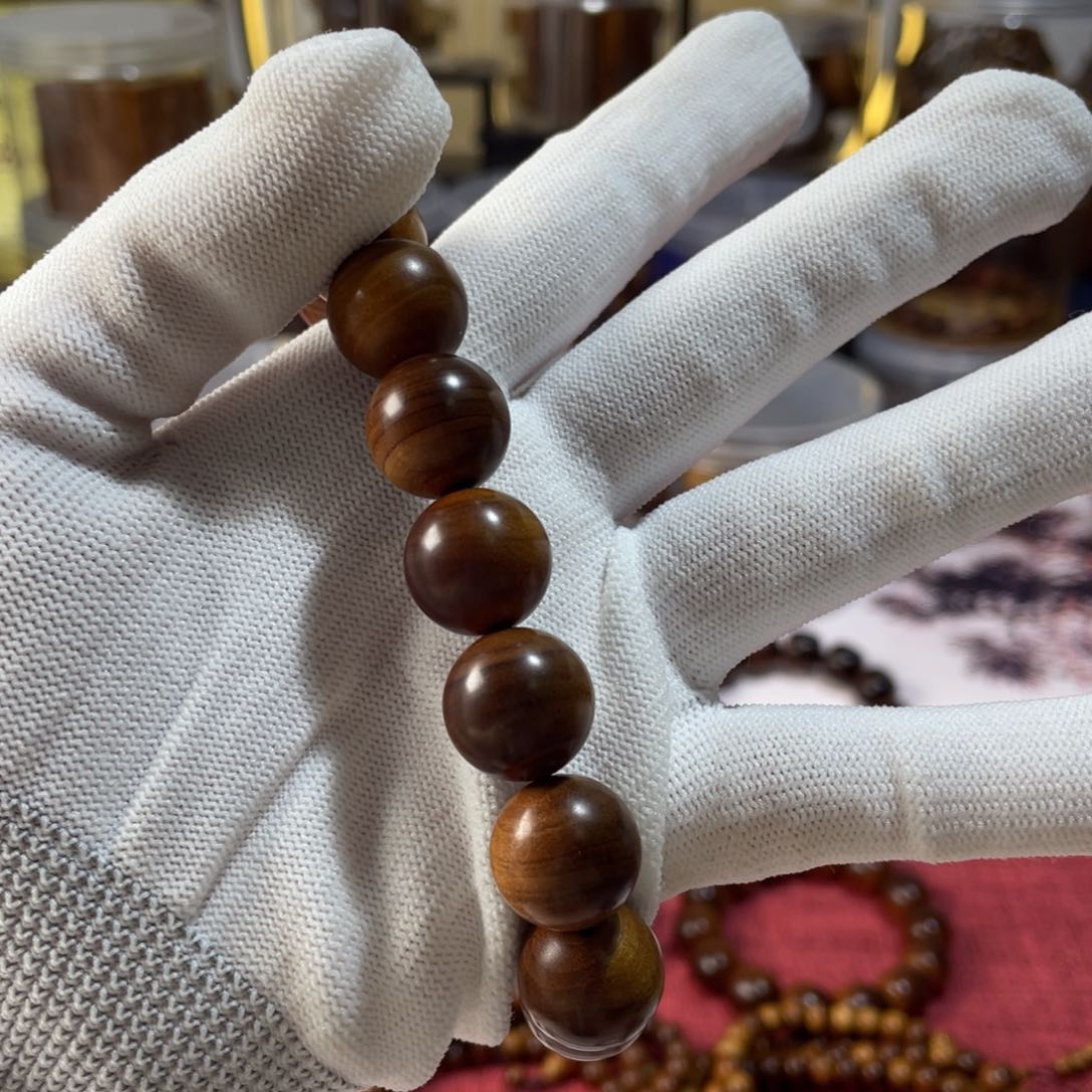 【闪购商品】檀香木手串/手链老山檀香焦糖香1.5