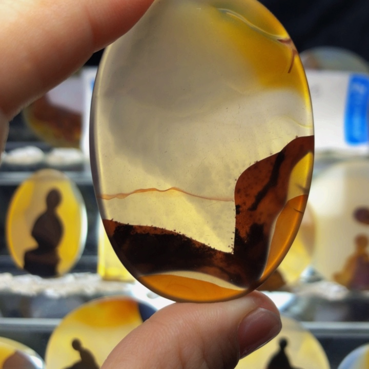 合金玛瑙/玉髓珠宝奇石32有瑕