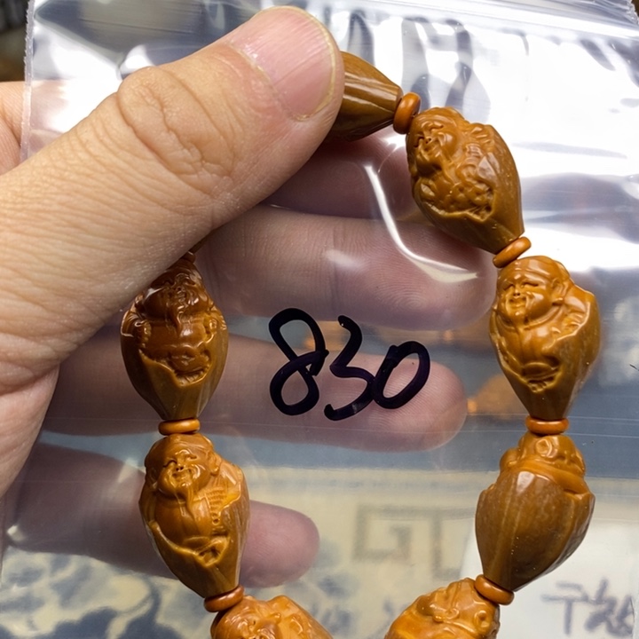 橄榄核手串/手链橄榄核雕工艺手串