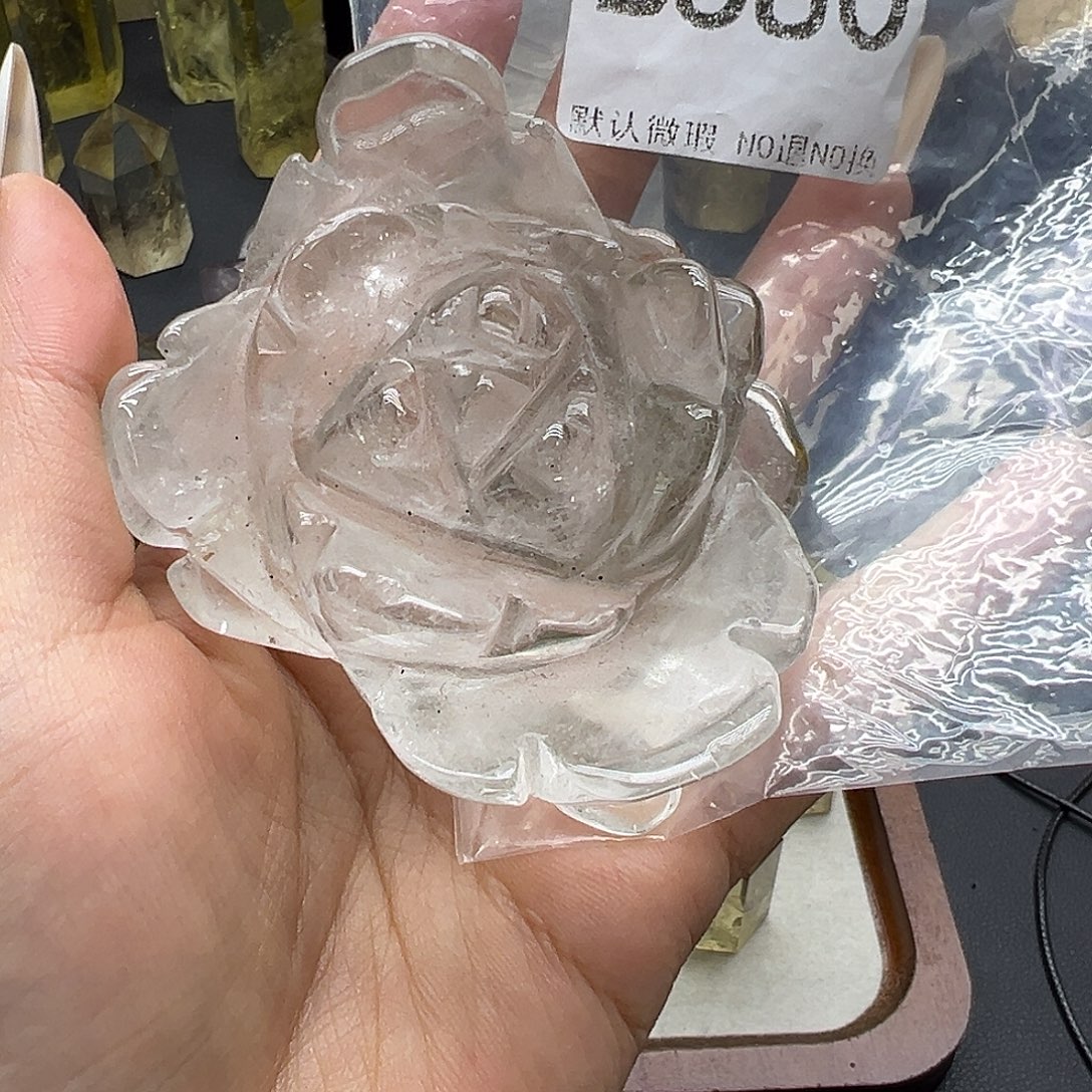 未镶嵌水晶珠宝半成品