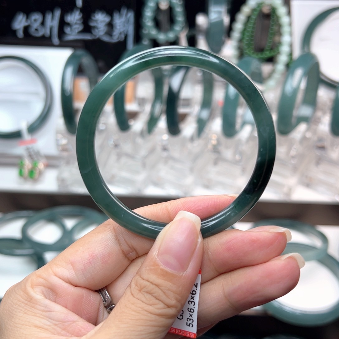 未镶嵌手镯翡翠翡翠（纹裂福利款不退不换）
