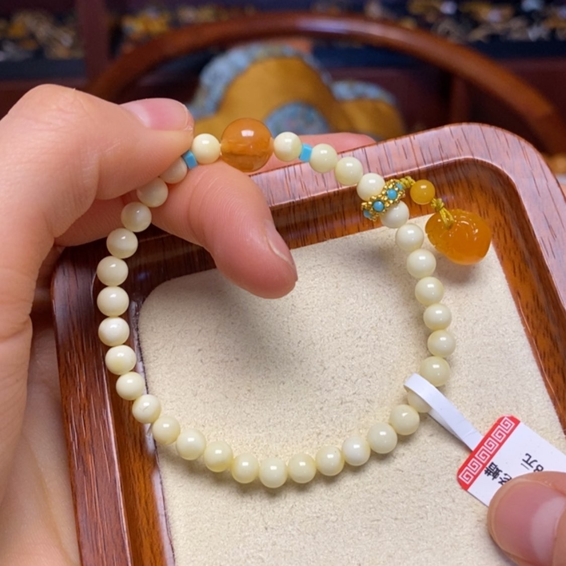 【闪购商品】蜜蜡手链未镶嵌手串