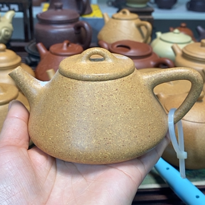 【闪购商品】紫砂茶壶黄金段全手工