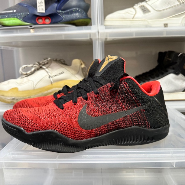90新 NIKE/耐克 Nike 科比11黑红/9新/43码/公3999