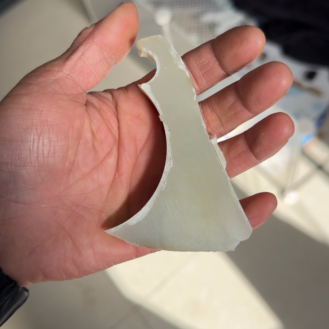 和田玉颈饰未镶嵌晚*咯