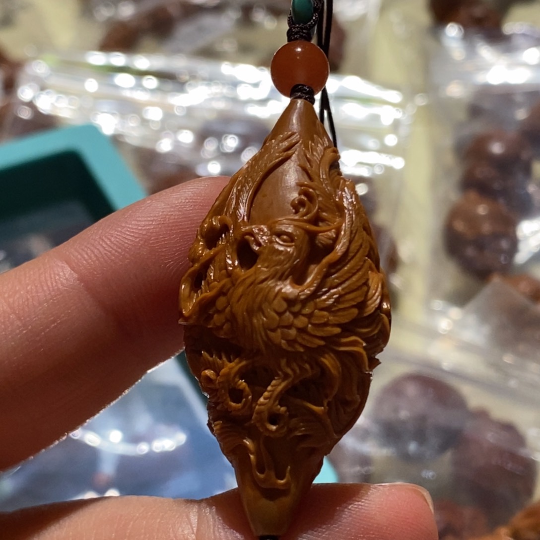 橄榄核吊坠Hhediao·Hhediao