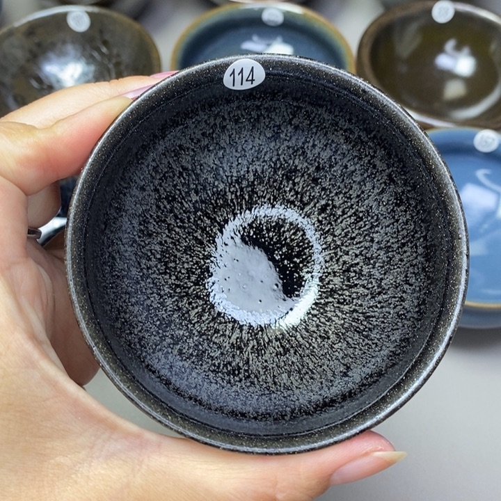 茶盏建窑建盏柴烧主人杯