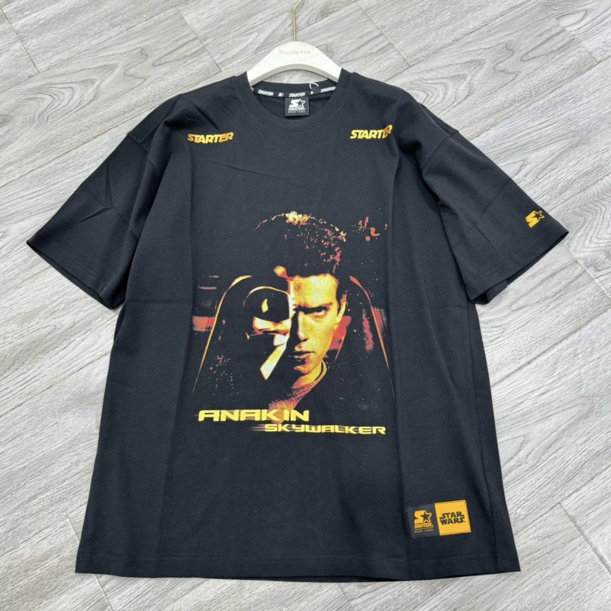 starter 黑色 短袖T恤 STH3C0283M