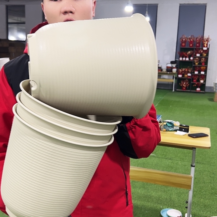 微瑕高陶口27高27米色4只无托