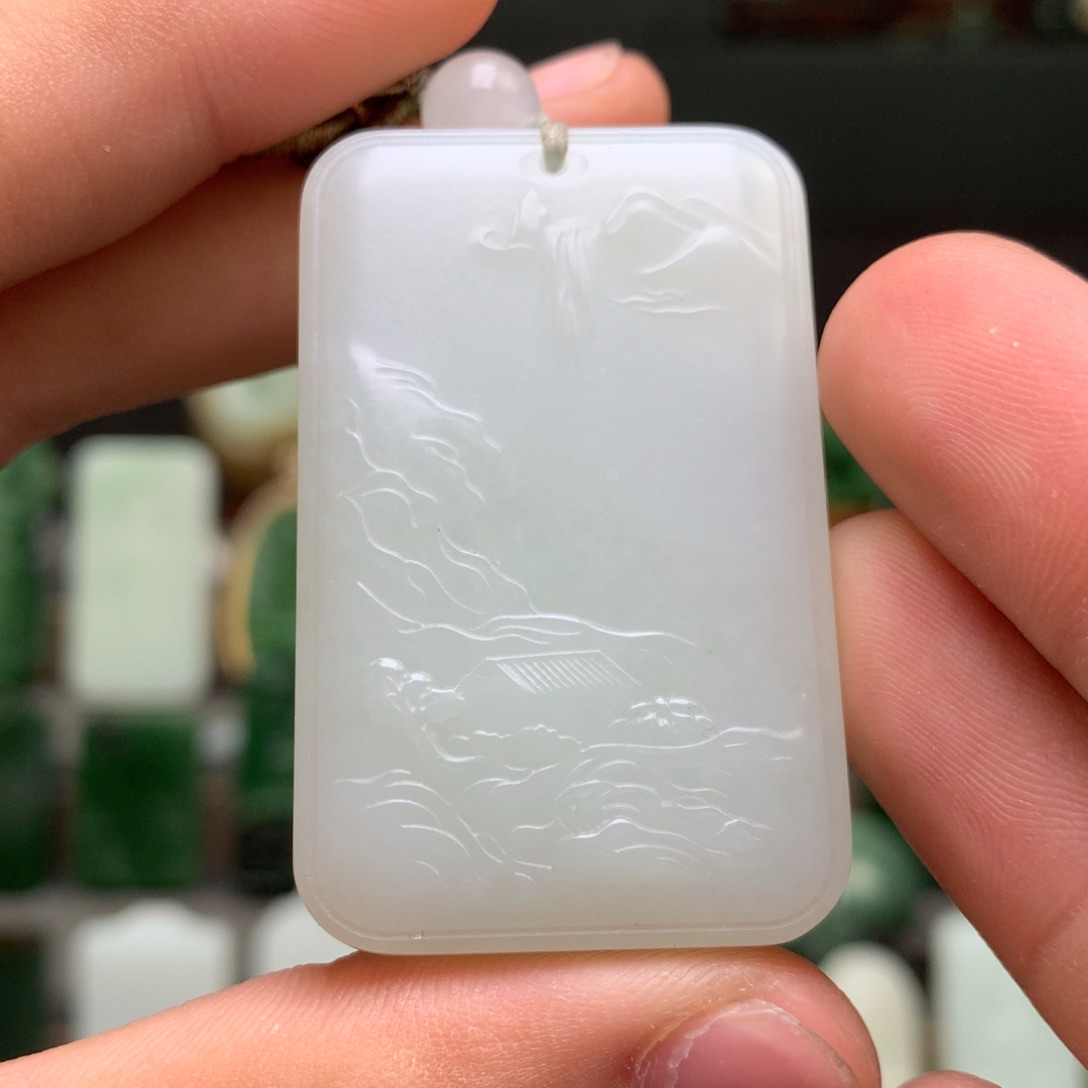 和田玉挂件未镶嵌