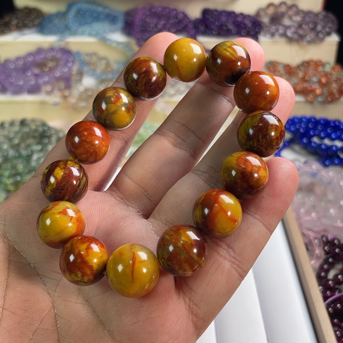 【闪购商品】长石手链银S925镶嵌如*