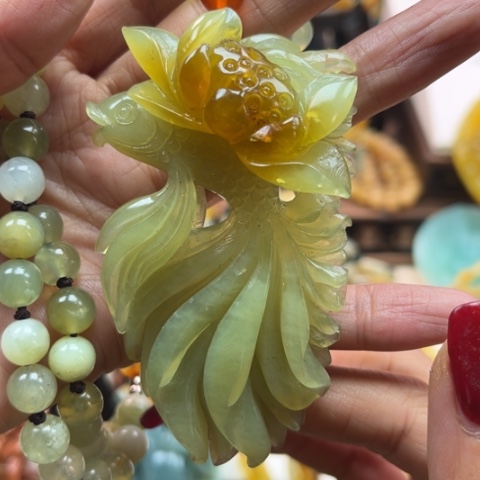 岫玉挂件未镶嵌挂件