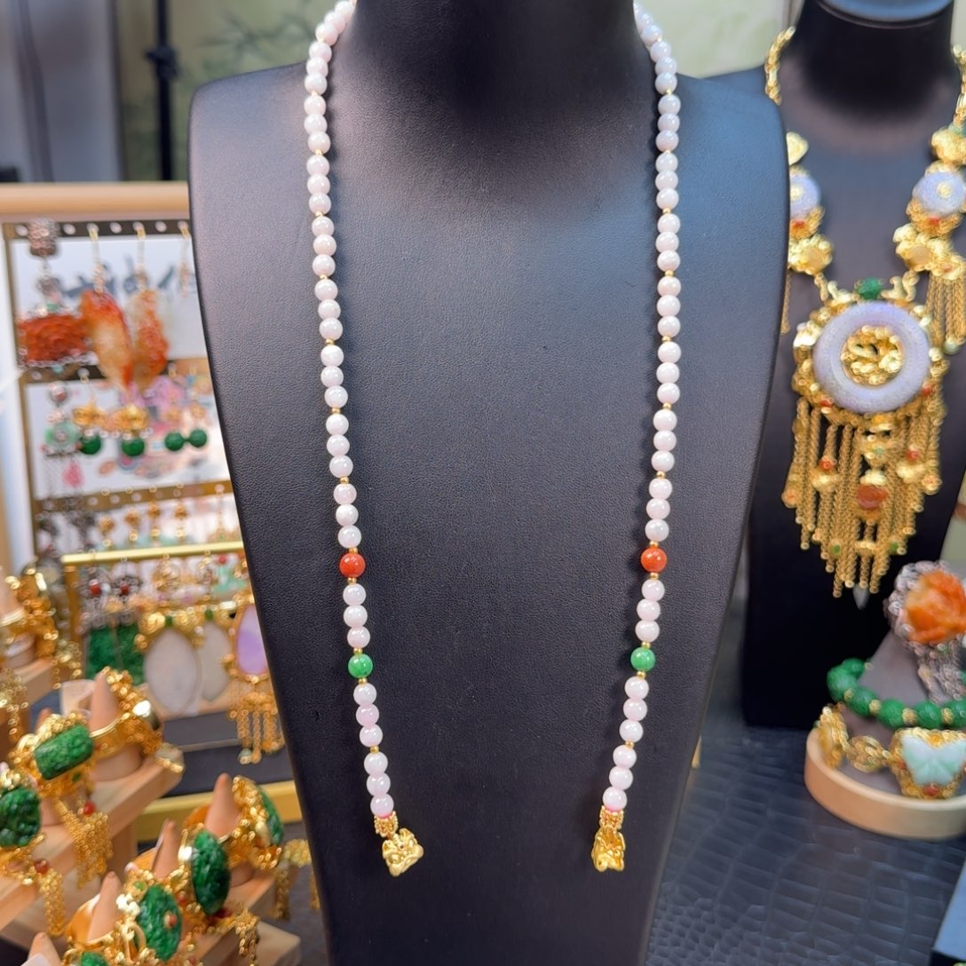 吉***意翡翠未镶嵌套链万能链