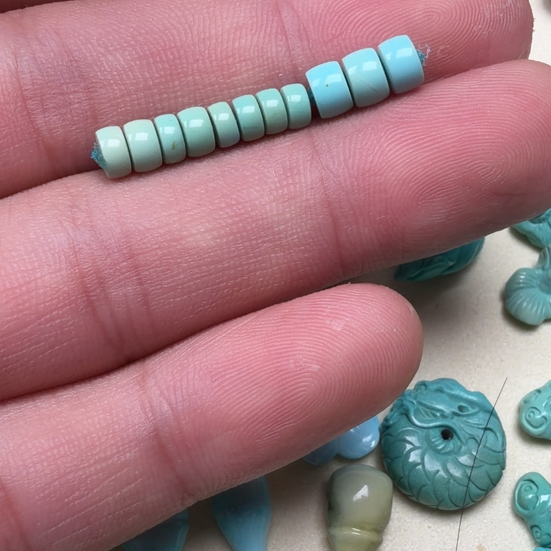 s***l绿松石未镶嵌珠宝奇石